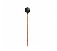 Amagogo Gong Mallet Percussion Mallet Silicone Friction Mallet Oceanic Sound Mallet Flexible Rod Premium Silicone Head Friction Method Sliding Across Gong, Black S