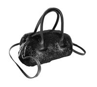 Amagogo Handbag Large Capacity Fashion for Birthday Spring Commuting Work Street, Black