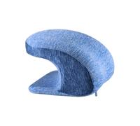 Amagogo Headrest Pillow Memory Foam Neck Support for Office Chair,Multifunctional, Comfortable,Office Pillow for Office Travel Home, Blue