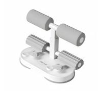 Amagogo Home Abdominal Core Exercise Device Sit Up Bar Abdominal Workout Equipment Suction Cup Base Adjustable Height Foam Padded Support Improved Posture suitable for home gym abdominal workouts