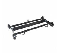 Amagogo Home Gym Equipment Core Roller Fitness Roller Core Training Wheel With Twin Wheel Structure For Tracking Suitable for Strength Building Balance Practice And Endurance At Home67x31x7.6cm