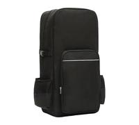 Amagogo Hulusi Backpack Waterproof Oxford Cloth Gourd Flute Instrument Bag Cushioned Shoulder Straps Large Pocket Lightweight Carrying Case Suitable for Men, Black