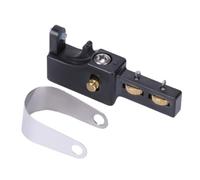 Amagogo Industrial Tuner Erhu Tailpiece Fine Tuner Replacement Component With Adjustment Wheels Screw Fixing Clamp suitable for student practice ensemble performance