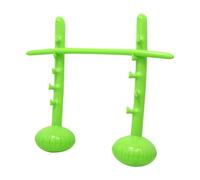 Amagogo Inflatable High Jump Pole Party Supplies Portable Sports Outdoor Toy Inflatable Pole for Family Gatherings Adults Children, Green