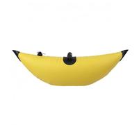 Amagogo Inflatable Kayak Stabilizer Outrigger Floats Canoe Outrigger Tube Accessory With Section Polyvinyl Material suitable for day paddling sheltered bays training camping trips, Yellow