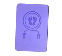 Amagogo Jump Rope Mat Indoor Slow Jogging Pad Blanket Nonslip Rectangle Noise Reduction Multipurpose Shock Absorbing Exercise Mat, Purple