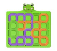 Amagogo Kids Digital Puzzle Educational Toy Early Learning Number Challenge Table Board Game Math Deduction Game for School Child, Frog