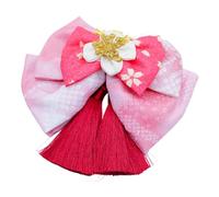 Amagogo Kimono Floral Barrette Versatile Styling for Women Japanese Style Hair Clip, Style A