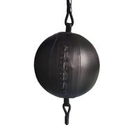 Amagogo Leather-Like Double End Bag | Lightweight, reaction Ball with Hanging Loop, for Home Gym, Garage Workouts