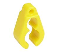 Amagogo Long Hose Clip Retainer for Scuba Diving Second Stage Gear Setup BC Breathing Regulator Pipe Clamp Quick Release Buckle Clip, Yellow