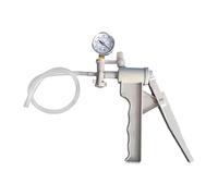 Amagogo Manual Vacuum Pump, Ergonomic Handle, Easy to Use Versatile Durability, Portable Efficient, Handheld, Vacuum Pump with Gauge