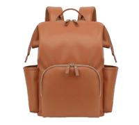 Amagogo Maternity Shoulder Pack Backpack Daypack Bag Rucksack Tote With Spacious Main Compartment Side Pockets Front Zipper Boxy Design Comfortable Shoulder, Orange, Orange, 22 Inch