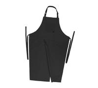 Amagogo Men's And Women's Pottery Apron with Split Leg, Convenient Hanging Neck for Yard Bartending Tasks, black