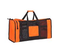 Amagogo Mesh Dive Duffel Bag Handbag Scuba Gear Bag Beach Tote for Kayak Swimming Diving, Orange