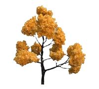 Amagogo Mini Tree Model Miniature Tree Sculpture Multifunctional Layout Simulation Plant Micro Landscape for Dollhouse DIY Projects, Height 12 cm