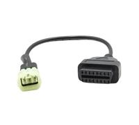 Amagogo Motorcycle 6 Pin Pin Adapter Cable Accessory,Practical Easy to Use Tool Connector, Motorcycle Cable