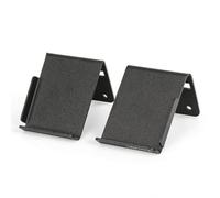 Amagogo Mounting Bracket Pegboard Tool Holder Wall Shelf Organizer Storage Hook Heavy Duty Steel Reinforced Angled Design Universal 3.8cm Hole Distance Suitable for Garage Workstation Repair Bay