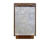 Amagogo Nail Art Display Stand, Manicure Tool, Reusable Tabletop Home DIY Nail Tip Sample Display Board, Fingernail Displaying Holder, Gray, S