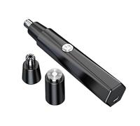 Amagogo Nose Hair Trimmer, Eyebrow Facial Hair Removal, Compact Size Eyebrow Facial Hair Trimmer, Black