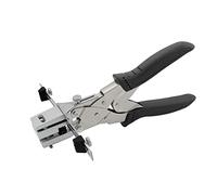 Amagogo Oval Shape Hole Puncher Hole Punch Heavy Duty Slot Puncher Punching Tool Single Hole Punch Hole Puncher for ID Cards Paper Name Tag
