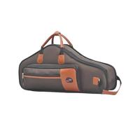 Amagogo Oxford Saxophone Bag Wind Instrument Carrying Case for Alto Saxophone Waterproof Zipper Portable Saxophone Storage Case Accs, coffee