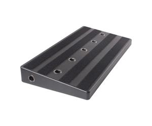 Amagogo Pedal of Guitar Effect Effect, Low Laptop Pedalboard, Easy to Transport, Cable Supply for The Bass of The Guitar of, black