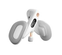 Amagogo Pelvic Floor Exercise Thigh Hip Training Home Gym Muscle Training Kegel Exerciser, Gray