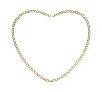 Amagogo Permanent Bracelet Material Couples Gifts 23cm Chain DIY Bracelet Making for Birthday Valentines Day His and Her Bracelets, gold