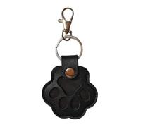 Amagogo Pet Hair Keepsake Keyring, Pet Hair Collector Keychain, Dog Memorial Keychain, Stylish Key Chain Storage Pouch, Black