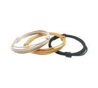 Amagogo Pickup Wiring Wire Pickup Wire Convenient Accessories Repair Versatile Compact Metal Practical Replace Part Hookup Wires, Yellow Black White