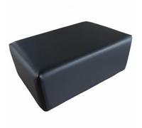 Amagogo Pilates Support Cushion Balance Block Exercise Aid With Compact Design Wood Pu Leather Stable Support Suitable for home workouts classes, Black