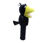 Amagogo Plush Animal Golf Headcover Guard Funny Golf Cue Protect Case Practical Golf Wood Head Cover Protector for Golf Course, Crow