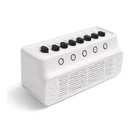 Amagogo Portable Audio Device Sound Machine Noise Maker Speaker Player with Audio in Out and Timer Suitable for Creative Studios Bedroom setups Quiet Reading Spots, Ivory White