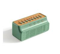 Amagogo Portable Audio Device Sound Machine Noise Maker Speaker Player with Audio in Out and Timer Suitable for Creative Studios Bedroom setups Quiet Reading Spots, Light Green