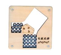 Amagogo Pythagorean Theorem Model Practice Stem Sturdy Educational Educational Projects Technology Toy for Kids Children Secondary, Finished