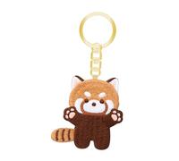 Amagogo Red Panda Keychain Gift Stylish Cute Hanging for Birthday Holiday Thanksgiving, 4.8cmx5cm