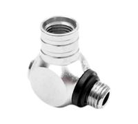 Amagogo Regulator Hose Adapter Parts Practical Easy to Use Convenient Replacement for Scuba Diving Accessories 110 Degree Angle