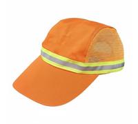 Amagogo Road Work Cap Reflective Baseball Hat Mesh Hat Headwear With Wicking Liner And Adjustable Closure Suitable for outdoor projects traffic escorts, Highway Plain Cap