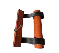 Amagogo Rolling Bar Hand Exerciser Grip Wooden Roller Strength Tool With Compact Portable Form And Metal Hook Suitable for Home Workout Physical Therapy, A-grade 6cm