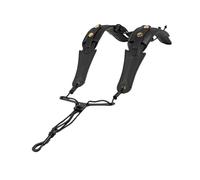 Amagogo Saxophone Shoulder Harness Saxophone Strap Double Shoulder, PU Leather,Sax Strap Sax Harness for Tenor Soprano Alto Saxophone