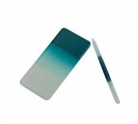 Amagogo Saxophone Trimmer Glass Soundboard Smoothing Tool Flat Grinding Plate Woodwind Service Kit Optimizer Suitable for daily practice ensemble rehearsals concert, Transparent Blue