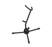 Amagogo Saxophone Tripod for Alto And Tenor Saxophone, Portable, Triangular Base, Non-slip, Easy to Carry, Foldable Holder, Rack Support