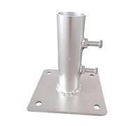 Amagogo Scaffold Base Plate Zinc Plate Iron Sturdy Heavy Duty Roof Support Anti Rust Coated for Construction and Industrial Applications 15x 15cm