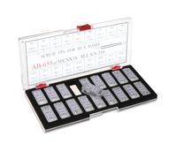 Amagogo Screw Pins Links for Watch Bands Watch Band Link Cotter Pins, Portable Premium Practical Metal Professional Watch Screws Bar