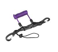 Amagogo Scuba Diving Coil Lanyard, Freediving Lanyard Rope, Spring Coiled Camera Lanyard, for Diving, Snorkeling Camera Lights,