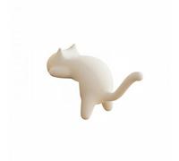 Amagogo Set of 5 Cat-Shaped Desk Hooks, Hole Punch, Desk Edge Bag Holder, Multifunctional Desk Edge Hanger for Students, 2 Pcs
