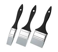 Amagogo Silicone Paint Brushes Color Shaper Painting Tool, Artist Paint Brushes for Nail Art,Classroom, Miniature Detailing,Beginners, 3Pcs 1in 2in 3in