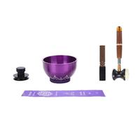 Amagogo Sing Bowl Set with Wooden Sticks Traditional Chinese Meditation Gong Instrument Ornament for Living Room Desktop Gifts Women, B5