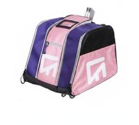 Amagogo Skating Equipment Case Ice Skate Backpack Skate Carrier Organizer with Layered Storage Semi Mesh Ventilation Nylon Construction Widened Straps