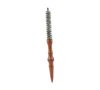 Amagogo Small Round Hair Brush Bangs Styling Hairbrush Small Wooden Roller Brush Mini Round Comb for Short Hair Hair Stylist Bangs, M